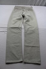 Levi's 501 Jeans Hose beige W27 L30 Sehr gut #ADH888