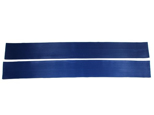 Riffel gummimatten set - riffel, blau