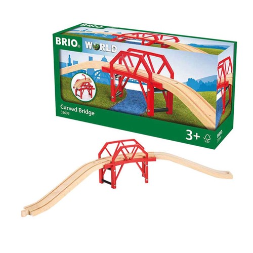 Brio holzeisenbahn bahnbrücke - brio,