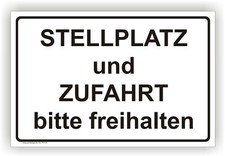 Sellplatz und Zufahrt bitte