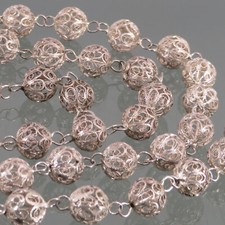 filigrane Silber Kette °