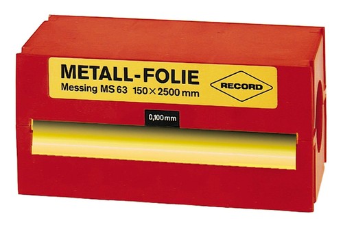 Record metallfolie stahl - metallfolie,