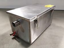 30 Liter Fettabscheider Ölabscheider Edelstahl