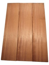 3x Mahagoni Holz Brett Massivholz DIY 91x20,5-22cm x 21-23mm #L2