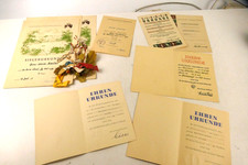 Urkunden Sport Ehrenurkunde Siegerurkunde 50er/60er Jahre H-28693