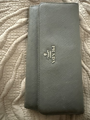 Prada portemonnaie saffiano - ,