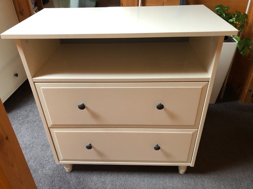 Hemnes kommode weiß - weiß, gebraucht