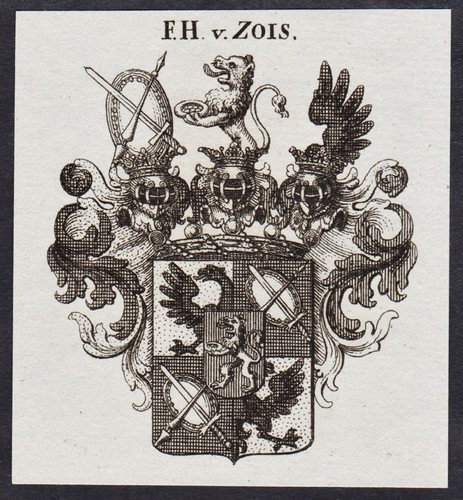Zois wappen adel coat - zois,