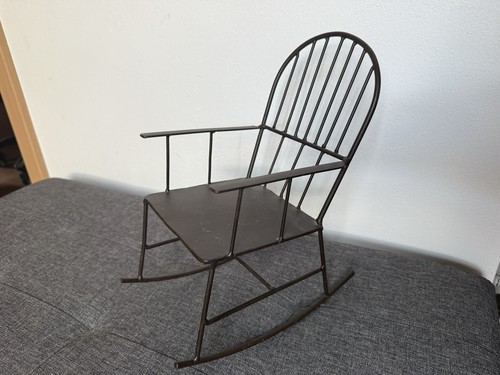 Metall schaukelstuhl - metall,