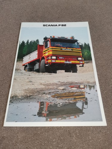 Prospekt scania lkw truck - scania, 82