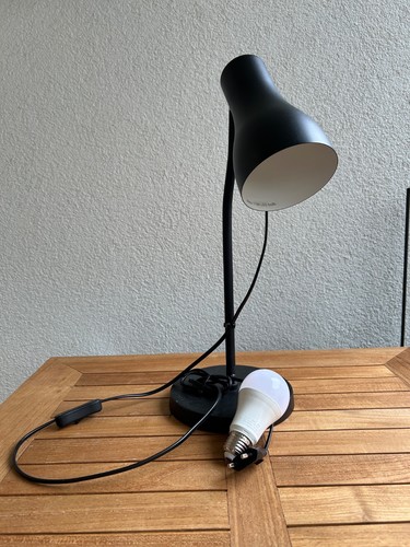 Ikea schreibtischlampe schwarz - ikea,