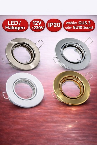 Einbaustrahler led halogen - einbaustrahler,
