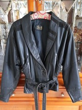 Vintage 80er Nappa Lederjacke