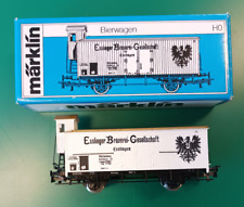 Märklin H0 4782 Bierwagen mit Bremserhaus Esslinger Brauerei in OVP (SCH)