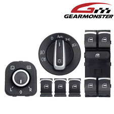 6 Lichtschalter Spiegel Set