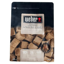 Weber Anzündwürfel braun - 48 Stück