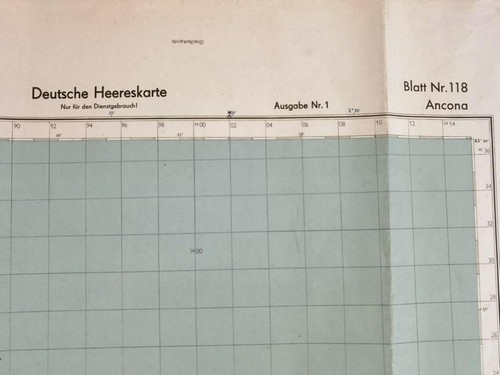 Deutsche heereskarte 1943 - heereskarte,