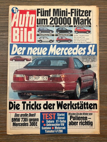 Auto bild 1987 - auto, polo