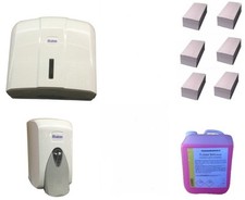 Handtuchspender+Seifenspender+