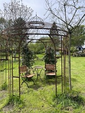 Gartenpavillion Metall, Pavillion, Gartenlaube, Eisenpavillion, Garten