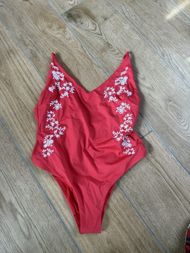 Badeanzug hummer rot - h&m,