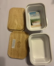 2 Stück Becel Butterdose Margarinedose 250g Küche Aufbewahrung