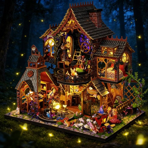 Diy miniatur haus puppenhaus - diy,