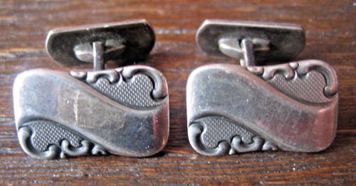Jugendstil manschettenknöpfe - jugendstil,