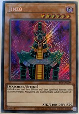 Yugioh Jinzo PSV-DE000 | Deutsch Secret Rare | 25th Anniversary | Near Mint