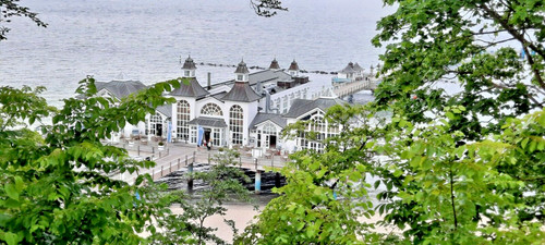 Sommer sonne auf rügen vom - auf,