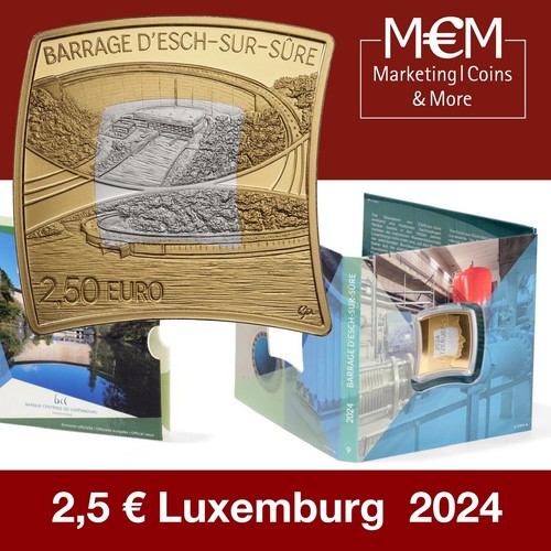5 euro luxemburg - 2,5,