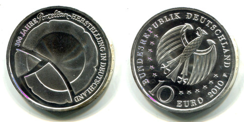Euro brd 2010 silber - 10,