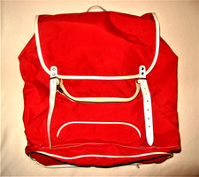 Wanderrucksack Vintage 70er Jahre rot von der Firma Kamarg