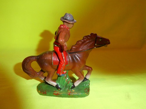 Ddr cowboy reiter mit - ddr, pferd