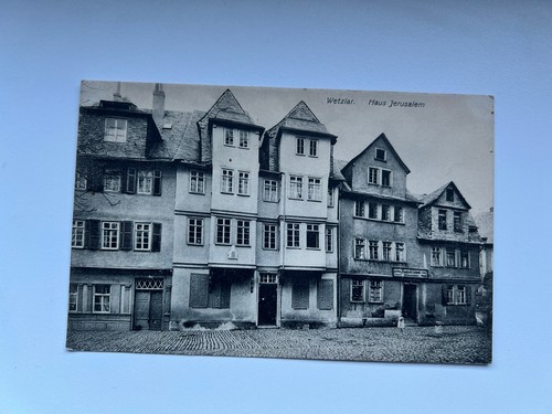 678 wetzlar haus - ak,