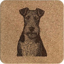 Quadratischer Korkuntersetzer