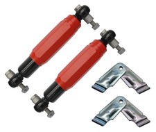 2x Set Radstoßdämpfer rot