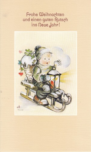 Hummel weihnachtskarte ars - hummel,