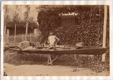 Frankreich, Rudergerät und Ruderer, Vintage Print, ca.1880 Vintage Auflage D&# Auflage