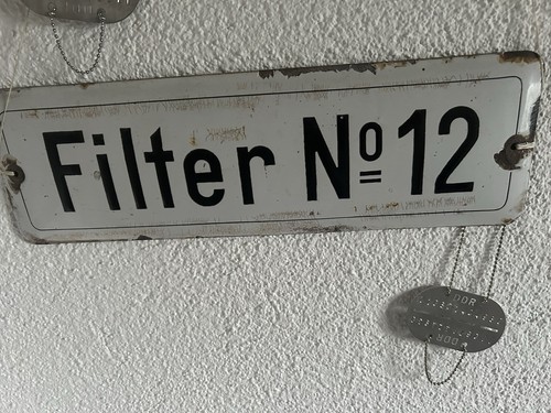 Altes antikes emaile - emaile, schild