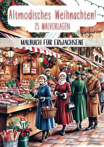Malbuch weihnachten erwachsene - malbuch,