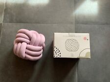 Knoten-Kissen Twist von Westwing, 30 cm, Lila, NEU