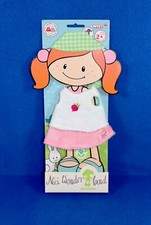 Puppenkleid NICI WONDERLAND Minilara Puppen-Shirt Rock rosa weiß 35502 NEU OVP