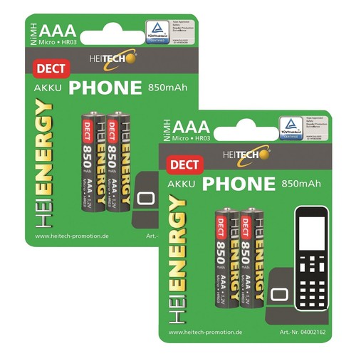 Heitech stk akku 850 mah - 4,