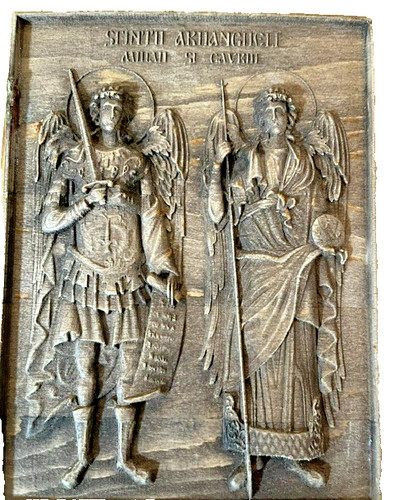 Orthodoxe holz ikone - holz-ikone, erzengel