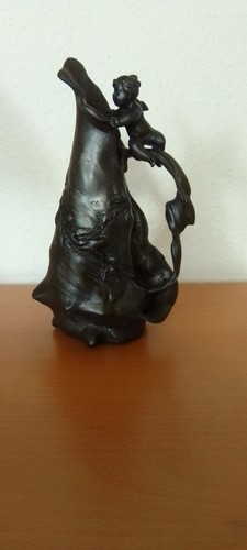 Alte zinn vase - alte,