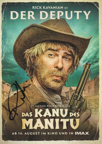 Autogrammkarte rick kavanian - rick,