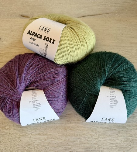 100g sockenwolle fach - 3x,