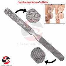 2x Hornhautraspel Fußfeile