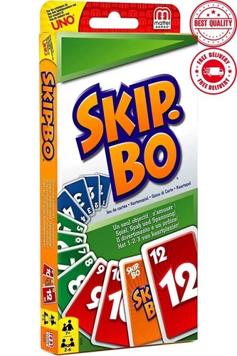 Skip kartenspiel - skip, skip-bo